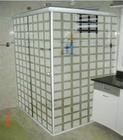 Adesivo Para Box de Banheiro Quadriculado Jateado - Colakoala Adesivos
