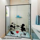 Adesivo para Box Minnie e Mickey Transparente