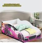 Adesivo para cama carro infantil 07DRIFT ROSA