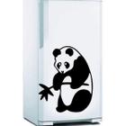 Adesivo Para Geladeira Urso Panda Bambu-G 60X70Cm - Mix Adesivos