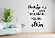 Adesivo para Parede Salmo 17:8