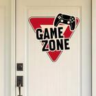 Adesivo Para Porta Game Zone - Lojinha Da Luc Adesivos