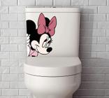 Adesivo Para Vaso Sanitário Minnie Mod03 - Lojinha Da Luc Adesivos