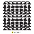 Adesivo Parede quarto Mix Triângulo 56 unidades 56x58 - Shoppingnet