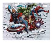 Adesivo Parede Vingadores Avengers 9,5m²