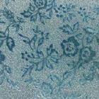 Adesivo plástico glitter floral azul 45cm x 5m julifix 0241 5 3031