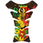 Adesivo Protetor Tanque Bob Marley One Love 18x13cm - Sommer Motos