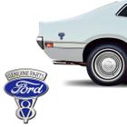 Adesivo Resinado Decorativo Ford V8 Genuine Parts 32/53 - SPORTINOX