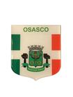 Adesivo Resinado Em Escudo Da Bandeira De Osasco
