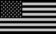 Adesivo Rogue River Tactical Subjued Tactical American USA Flag