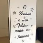 Adesivo Salmo 23 O Senhor é meu Pastor Decoração Evangélica