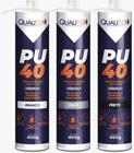 Adesivo selante pu 40 preto qualitex