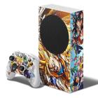 Adesivo Skin Xbox Series S E Dois Controles Dragon Ball Z B3 - Skin Zabom