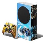 Adesivo Skin Xbox Series S E Dois Controles Mortal Kombat B4