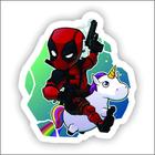 Adesivo Sticker Vinil Impermeável Deadpool