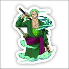 Adesivo Sticker Vinil Impermeável One Piece Zoro