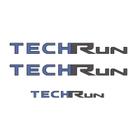 Adesivo Tech Run Compatível C/ Sandero Kit Com 3