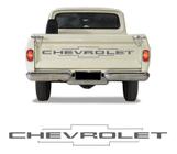 Adesivo Traseiro Chevrolet C10 C14 C15 E D10 Modelo Original - Resitank
