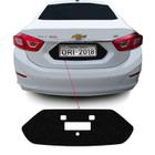 Adesivo Traseiro Fundo De Placa Cruze Sedan 2017/2018 Black