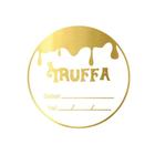 Adesivo "Truffa Wonka" com Validade - Hot Stamping - Dourado - 1 Pct. c/ 50 unds. - Stickr - Rizzo