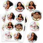 Adesivos Amscan Disney Moana Party ID 144 peças