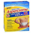 Adesivos de lidocaína Aspercreme Xl 3 cada por Aspercreme (pacote com 4)