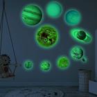 Adesivos de parede Wokex Glow In The Dark Luminous Nine Planets