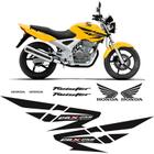 Adesivos Faixa Tanque Moto Honda Twister Cbx 250 2008 Preto