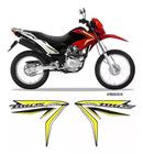 Adesivos Faixas Laterais Honda Nxr Bros 150 2013/2014 Kit 05