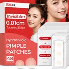 Adesivos para espinhas Sosky Invisible Hidrocolóide Acne Patches 48 quilates