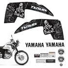 Adesivos Tenere 250 2013 Moto Yamaha Emblemas + Faixa Dakar