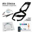 Adipômetro Clínico Prime Med Neo + Balança - Kit Avaliação Física