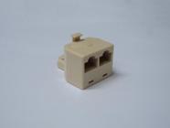 Adpatador Conector RJ45 com 2 saídas Caste Brasil