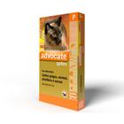 Advocate Gatos Até 4kg C/3 Pipetas De 0,4ml