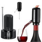 Aerador E Dispensador De Vinho Elétrico Decantador De Vinho