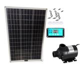 Aerador Oxigenador Painel Solar Bomba de Água Lago Peixes Áquario Jardim Piscina 50w 12v Sem Energia Életrica Oxigenação