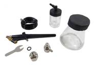 Aerógrafo Tipo Caneta C/6 Peças 50psi 9mv Eda C/2kits