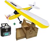 Aeromodelo Treinador Piper Completo Controle 6 Ch Kit 5