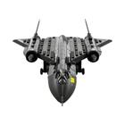 Aeronave SR-71 Blackbird - Kit de Blocos de Construção de Partículas Pequenas