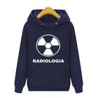 Agasalho Moletom Faculdades Radiologia Adulto Masculino e Feminino com Capuz