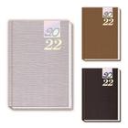 agenda 2022 capa dura executiva colors 340 folhas 15X10,8CM - FWB