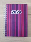 Agenda 2024 - Espiral Listras rosas