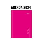 Agenda 2024 TILIBRA Costurada Diária Pepper Rosa M4