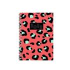 Agenda Capa Dura 2022 Espiral A5 Animal Print 176 Folhas