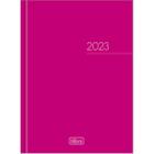 Agenda Costurada Diária Pepper Rosa M4 2023 - Tilibra