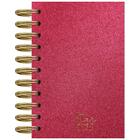 Agenda Diária 2025 Esp 100x150mm Star Rosa Cereja Kit