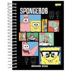 Agenda Diária 2025 Espiral Bob Esponja Preto Jandaia