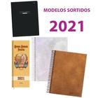 Agenda Diversa Modelos Sortidos 2021 - Pacote com 5 Unidades