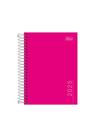 Agenda espiral pepper rosa m4 tilibra 2025