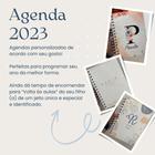 Agenda permanente - capa mdf personalizavel